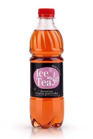 ICE TEA Black 0% Zucker und Süßstoffe Cranberry-Black Johannisbeere