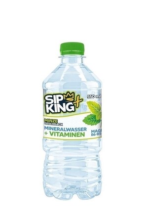 SIPKing 525 ml mineral water with vitamins and mint aroma