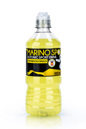 0,5 L. Sportcap MARINO Isotonic Sport Lemon